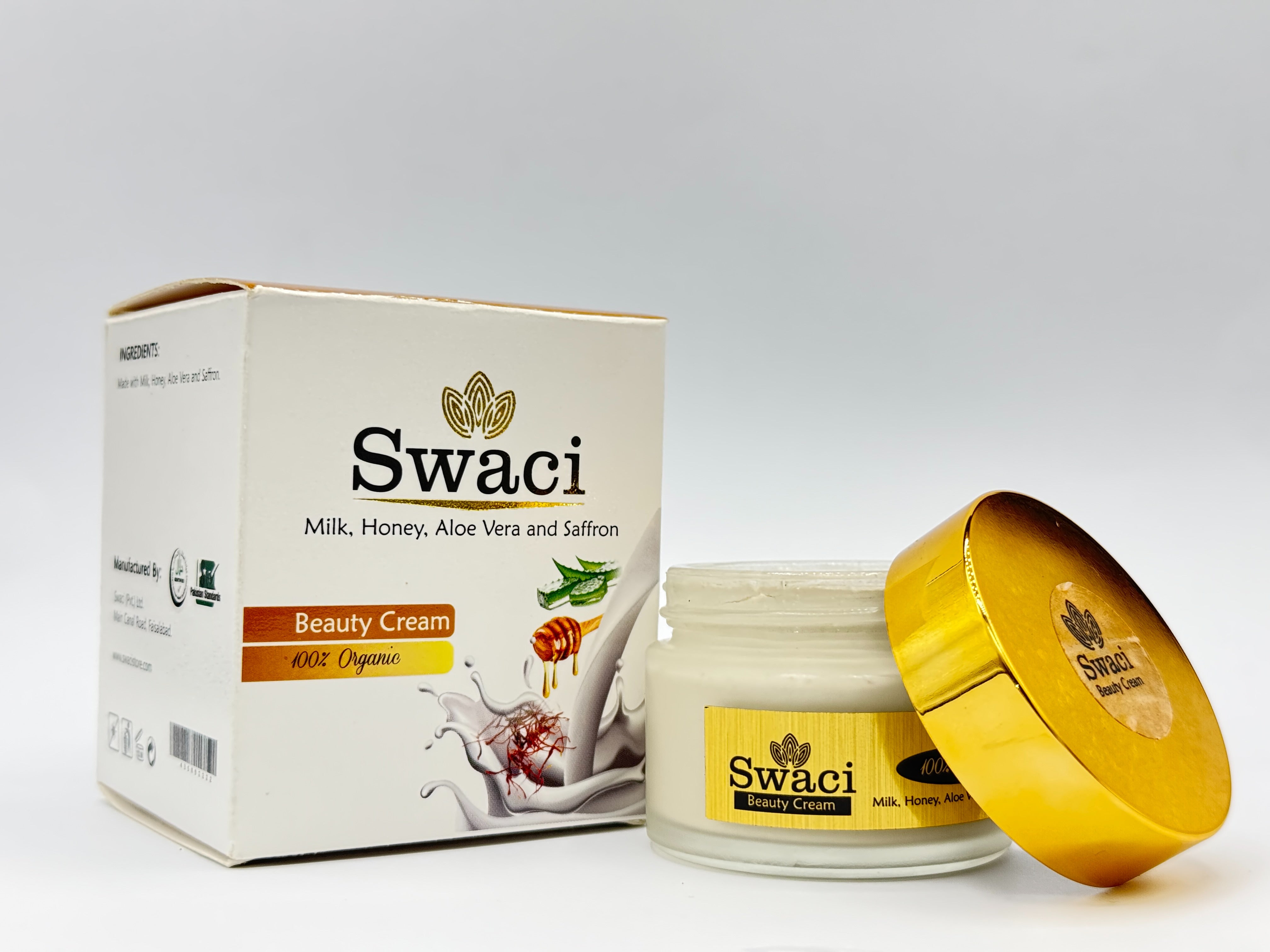 Swaci Beauty Cream 100% Organic - 40g